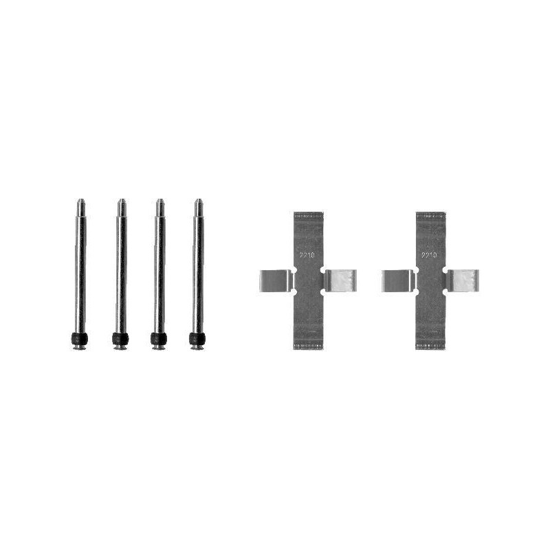 Disco freno asse posteriore - HELLA BRAKE