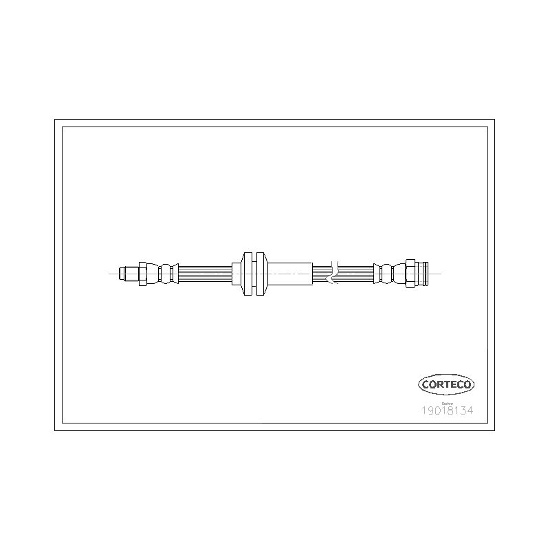 Flessibile freno asse posteriore - CORTECO