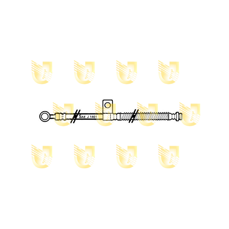 Flessibile freno asse anteriore - UNIGOM