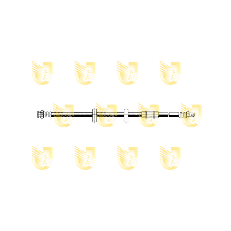 Flessibile freno asse anteriore - UNIGOM