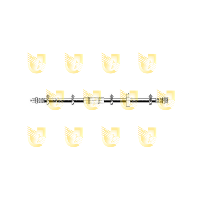 Flessibile freno asse anteriore - UNIGOM