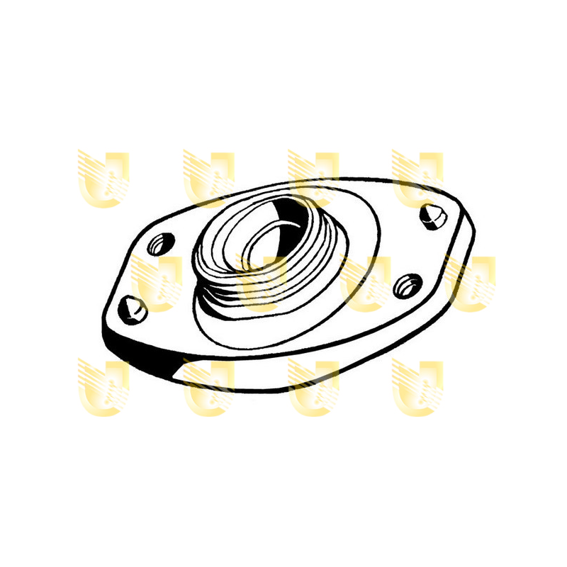 Supporto ammortizzatore asse anteriore - UNIGOM