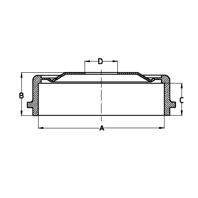 Tamburo freno - METELLI