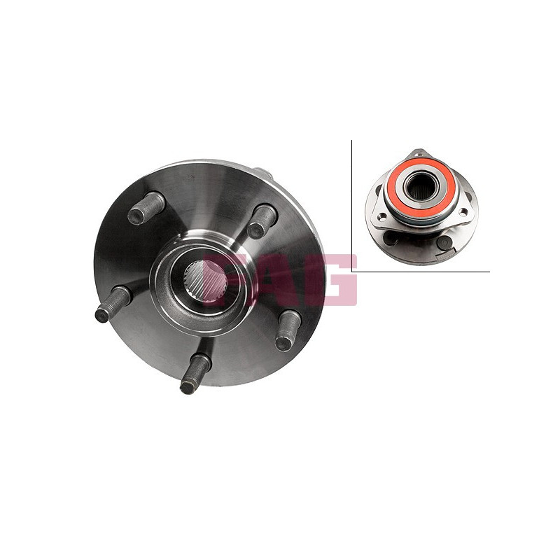 Cuscinetto ruota asse anteriore - FAG