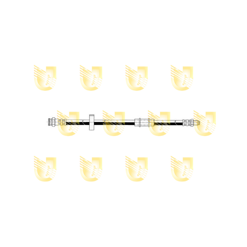 Flessibile freno asse anteriore - UNIGOM