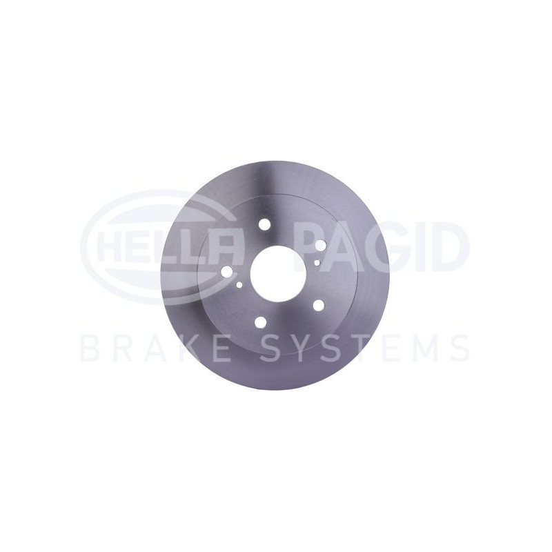 Disco freno asse posteriore - HELLA BRAKE