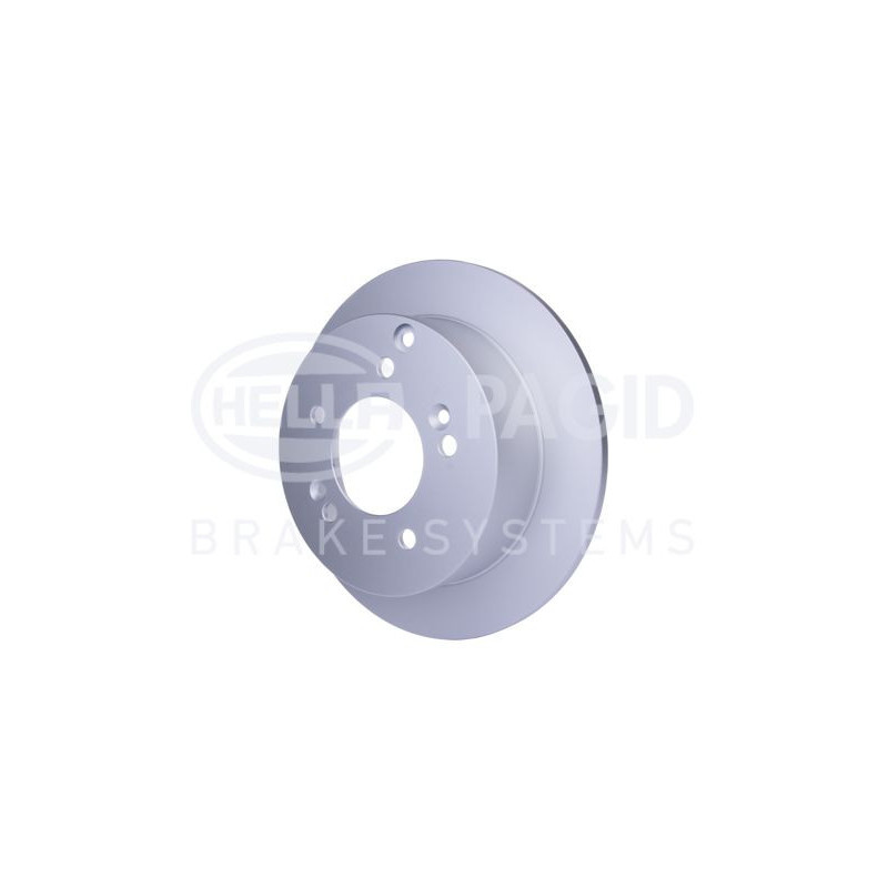 Disco freno asse posteriore - HELLA BRAKE