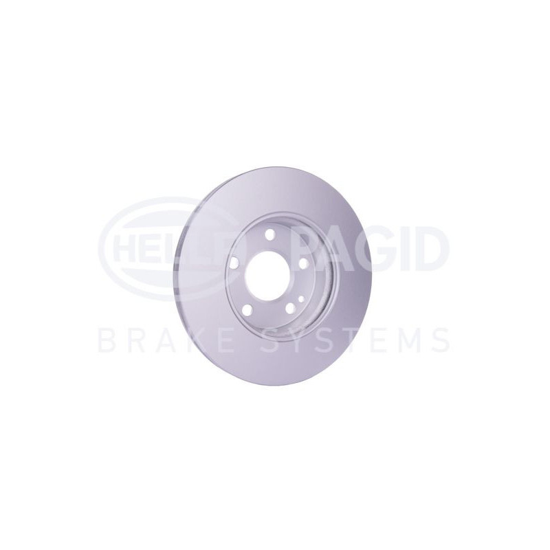 Disco freno asse anteriore - HELLA BRAKE