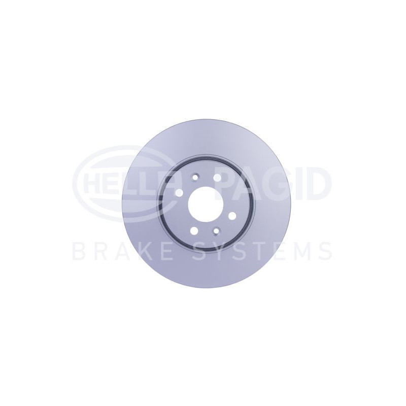 Disco freno asse anteriore - HELLA BRAKE