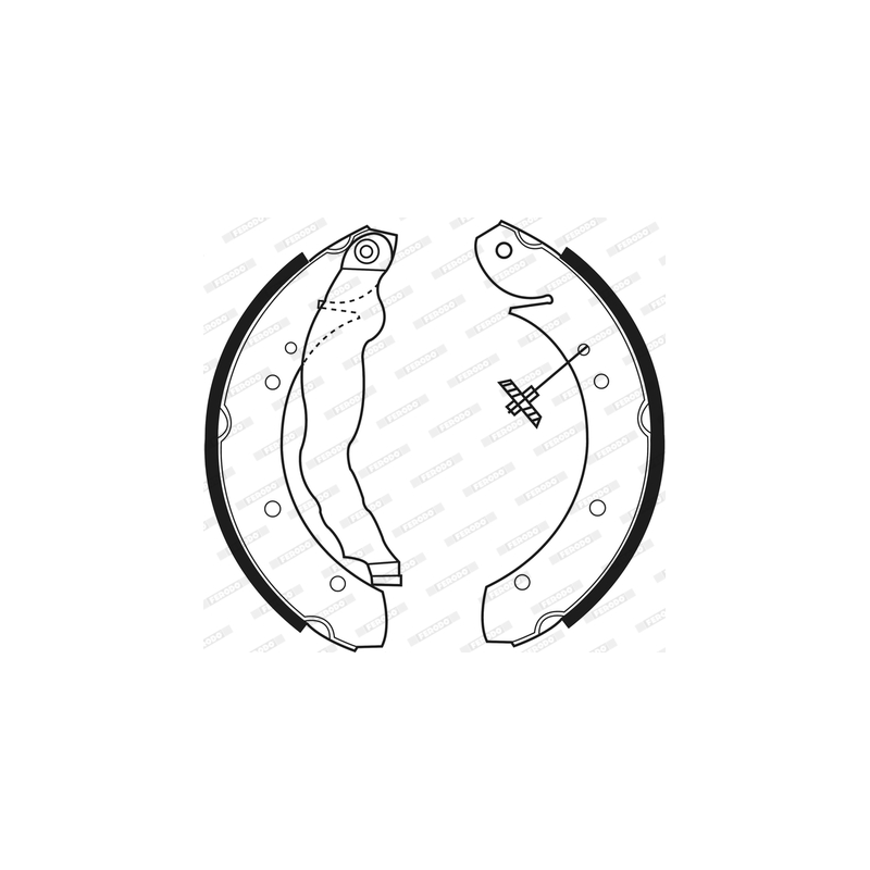 Ganasce freno - FERODO