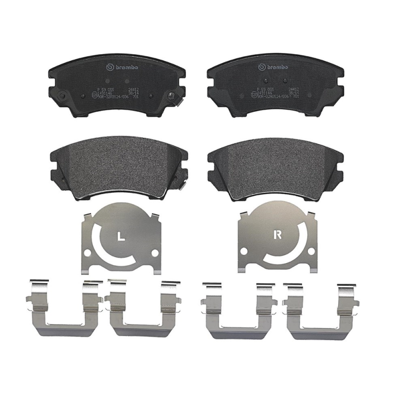 Pastiglie freno asse anteriore - BREMBO