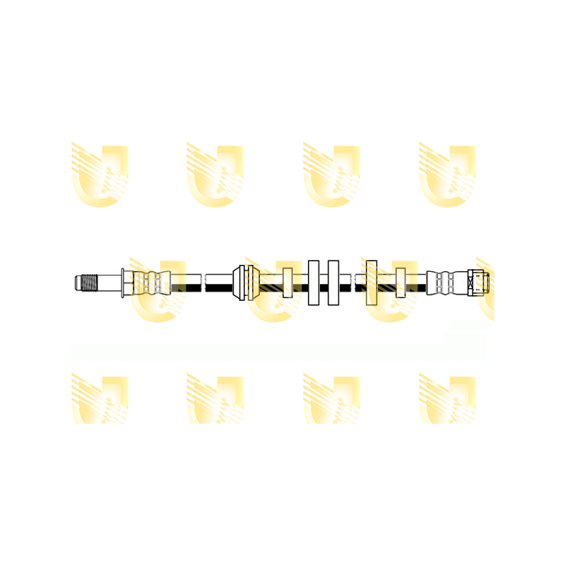 Flessibile freno asse anteriore - UNIGOM