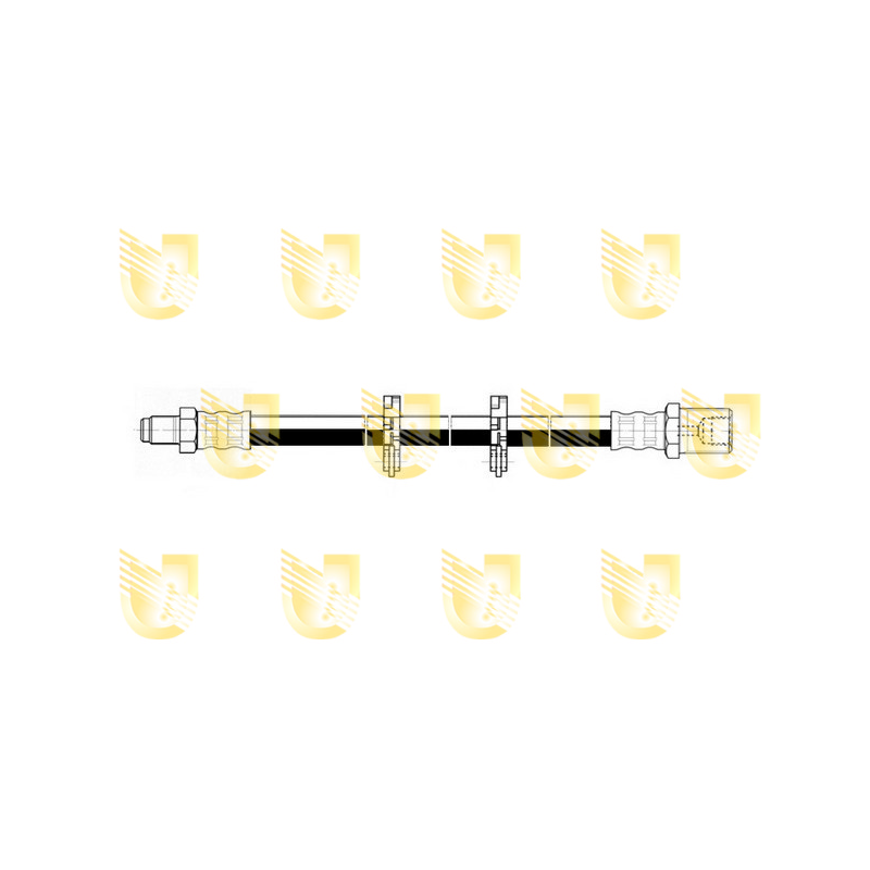 Flessibile freno asse anteriore - UNIGOM