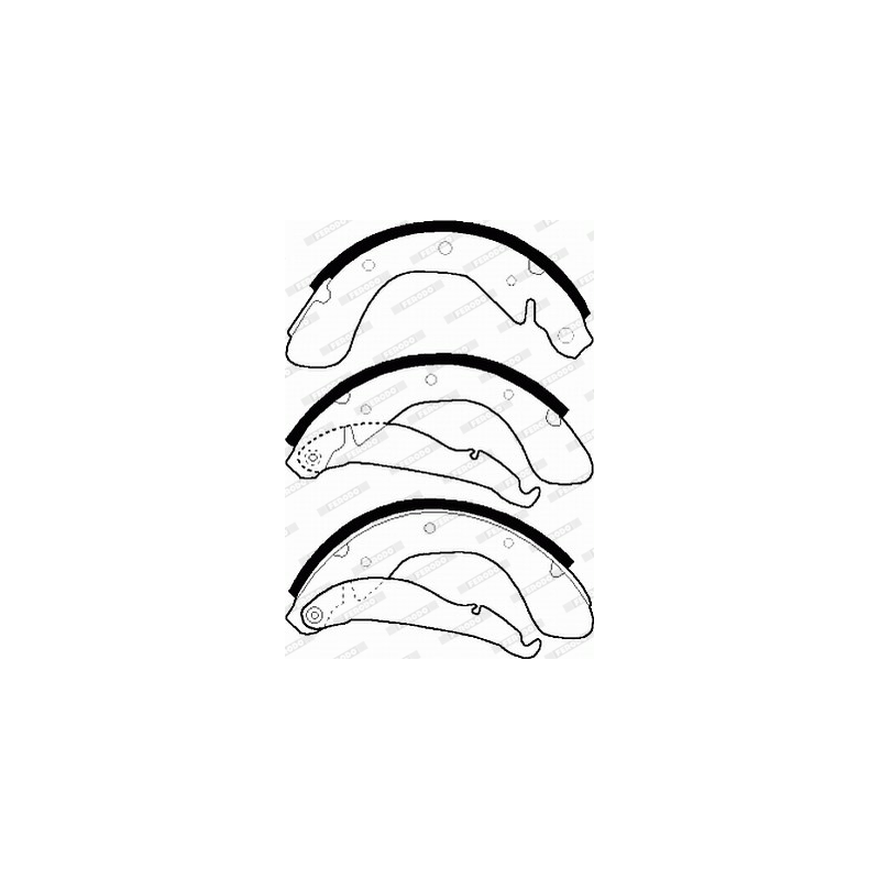 Ganasce freno - FERODO