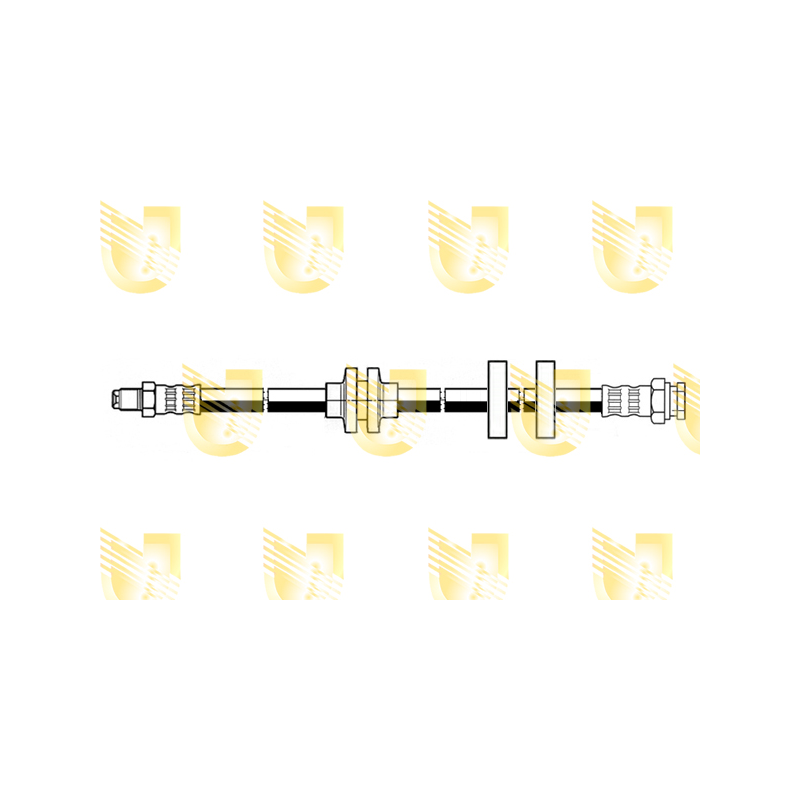 Flessibile freno asse anteriore - UNIGOM