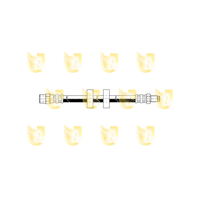Flessibile freno asse anteriore - UNIGOM
