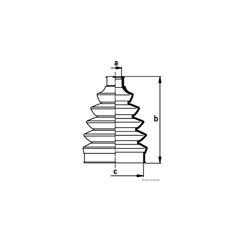 Cuffia semiasse - JAKOPARTS