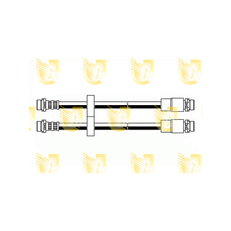 Flessibile freno asse posteriore - UNIGOM