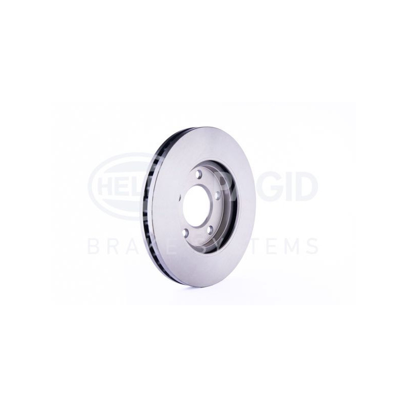 Disco freno asse anteriore - HELLA BRAKE