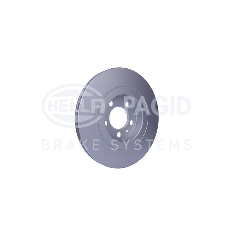 Disco freno asse anteriore - HELLA BRAKE