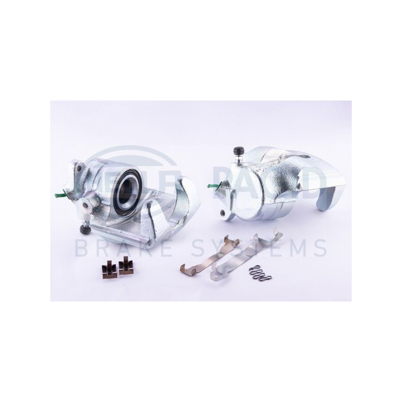 Disco freno asse anteriore - HELLA BRAKE