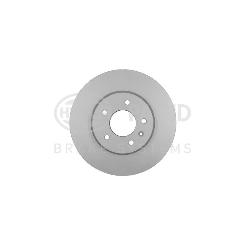 Disco freno asse anteriore - HELLA BRAKE