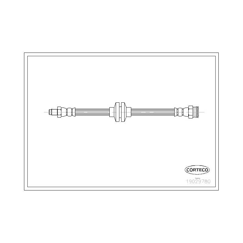Flessibile freno asse posteriore - CORTECO