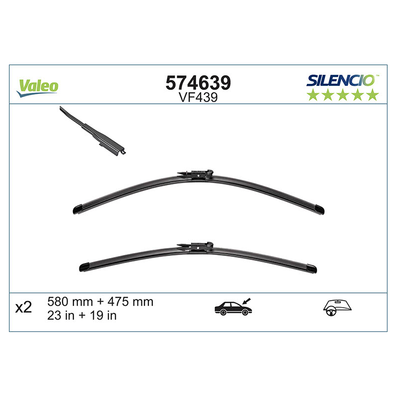 Spazzole tergicristalli - VALEO