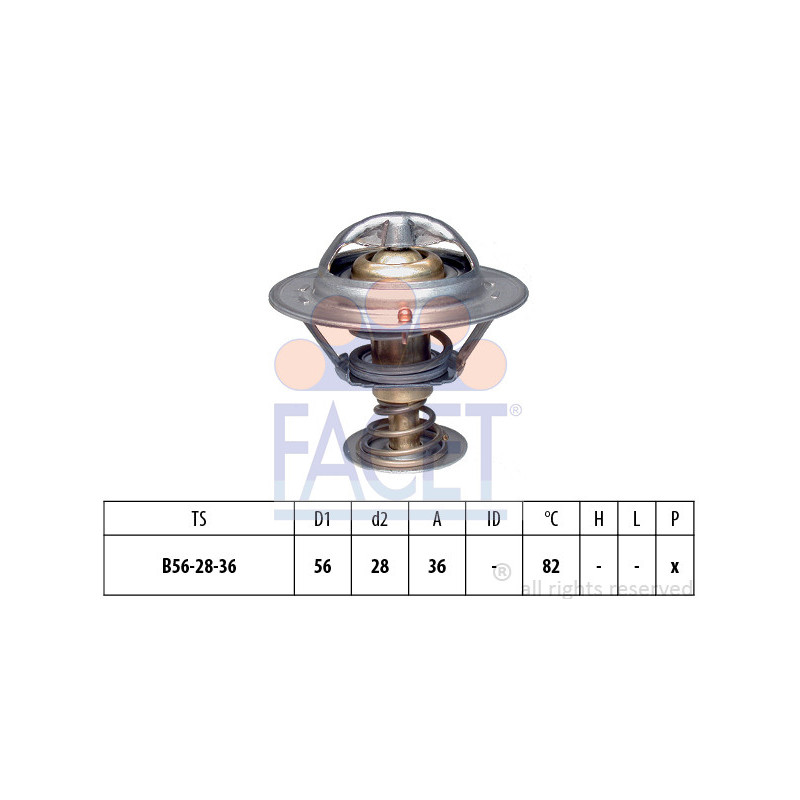 Termostato raffreddamento - FACET