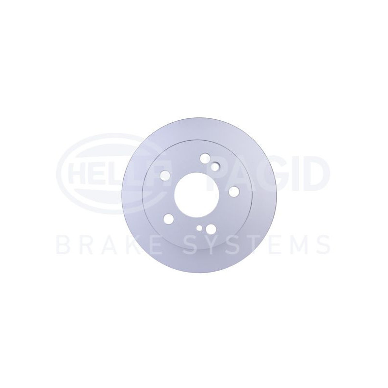 Disco freno asse posteriore - HELLA BRAKE