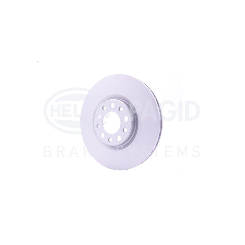 Disco freno asse anteriore - HELLA BRAKE