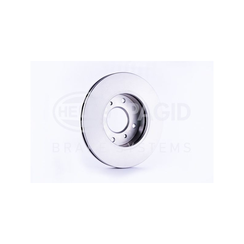 Disco freno asse anteriore - HELLA BRAKE