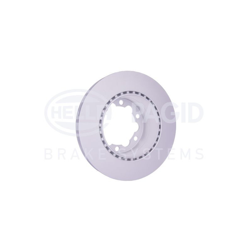 Disco freno asse posteriore - HELLA BRAKE