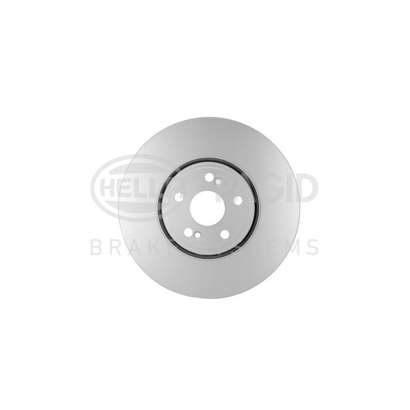 Disco freno asse anteriore - HELLA BRAKE