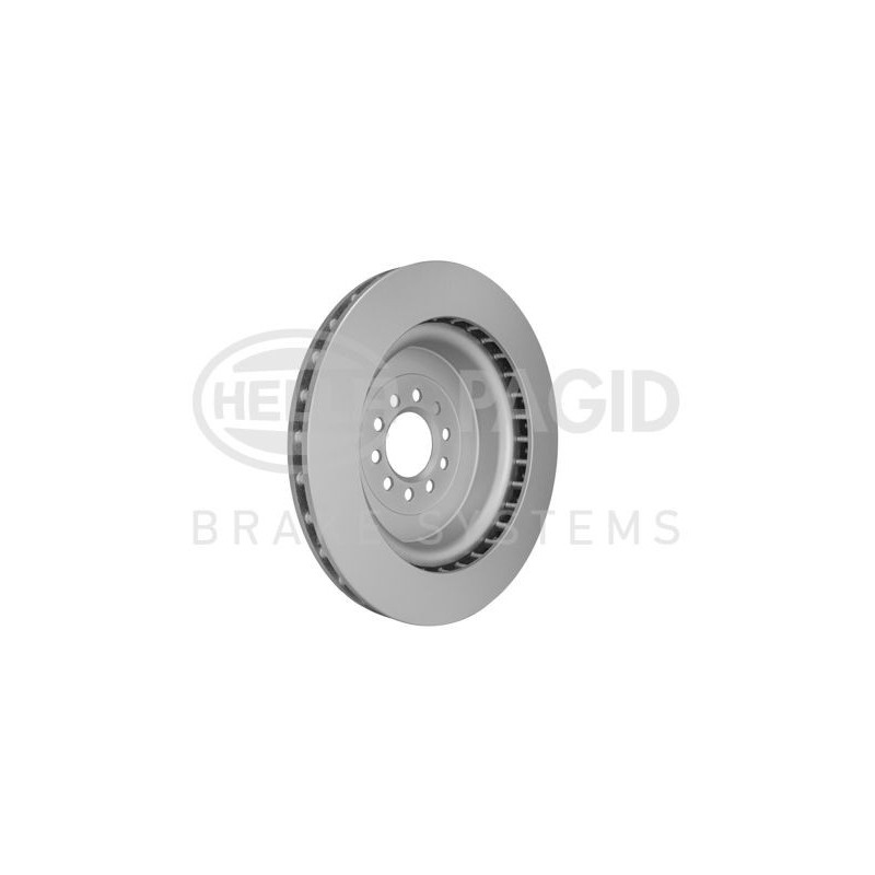 Disco freno asse anteriore - HELLA BRAKE