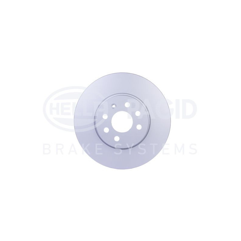 Disco freno asse anteriore - HELLA BRAKE