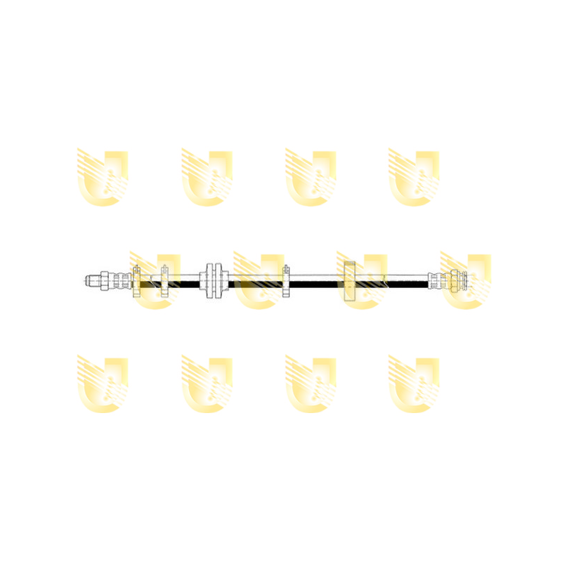 Flessibile freno asse anteriore - UNIGOM