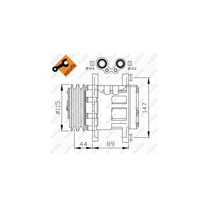 Compressore aria condizionata - NRF