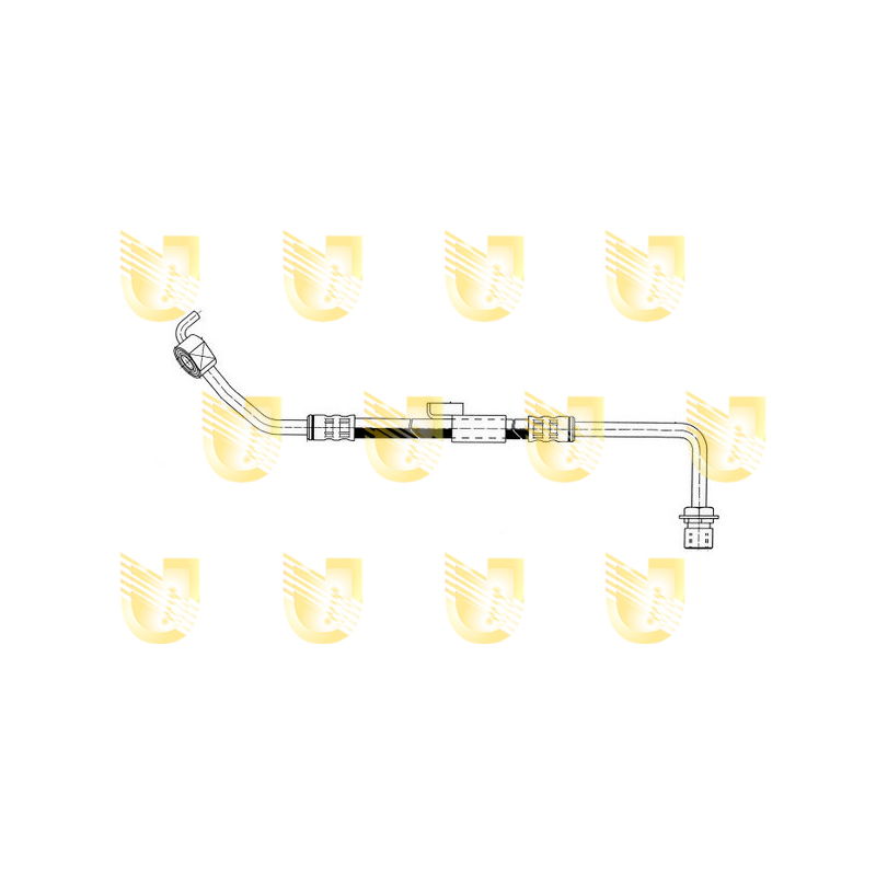 Flessibile freno asse posteriore - UNIGOM