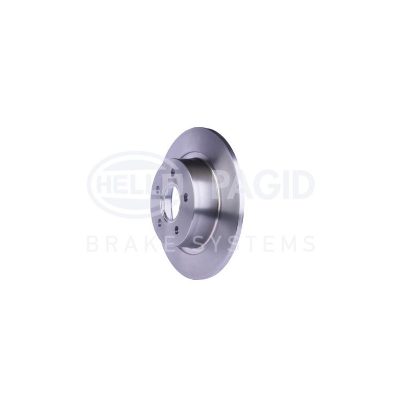 Disco freno asse posteriore - HELLA BRAKE