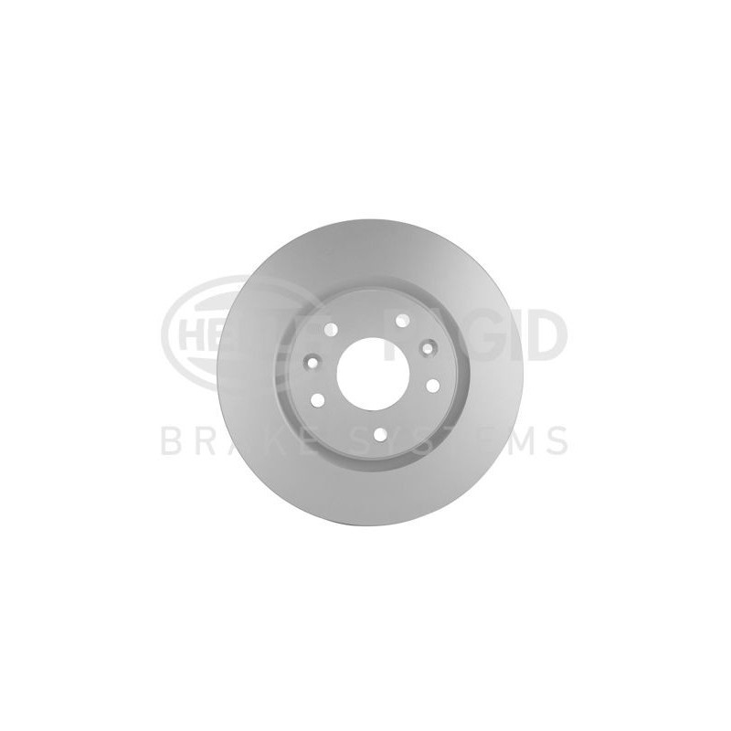 Disco freno asse anteriore - HELLA BRAKE