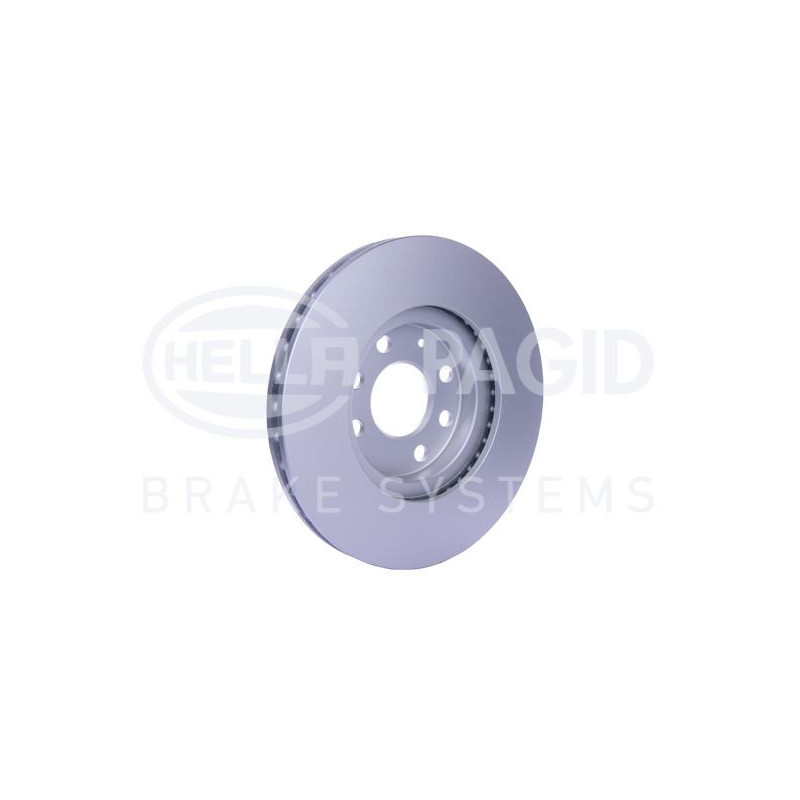 Disco freno asse anteriore - HELLA BRAKE