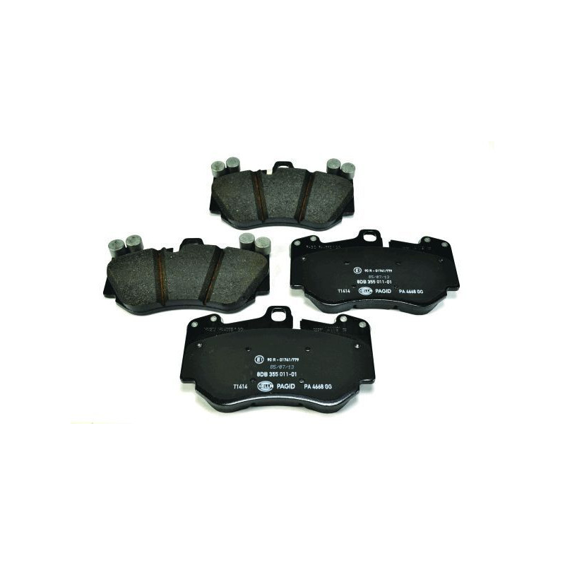 Pastiglie freno asse anteriore - HELLA BRAKE