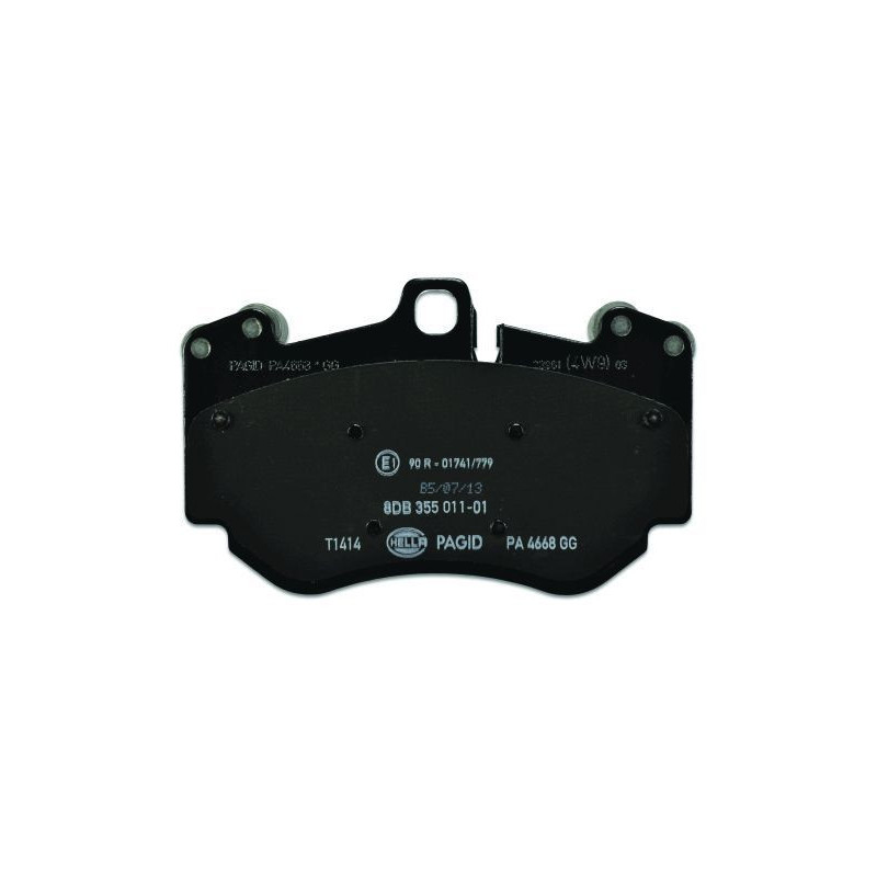 Pastiglie freno asse anteriore - HELLA BRAKE