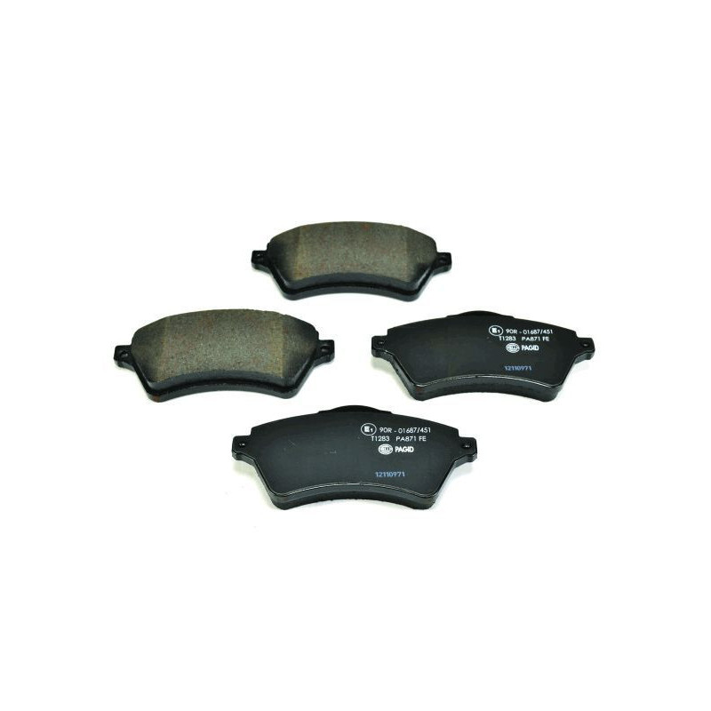 Pastiglie freno asse anteriore - HELLA BRAKE