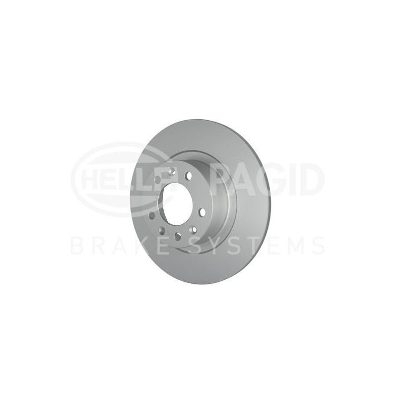 Disco freno asse posteriore - HELLA BRAKE