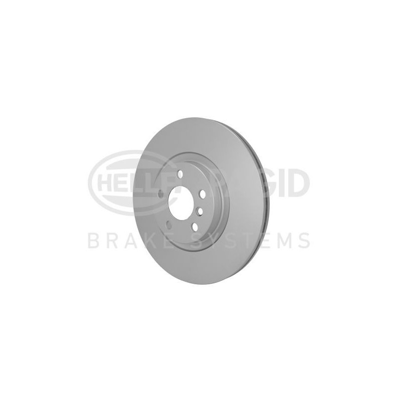 Disco freno asse anteriore - HELLA BRAKE