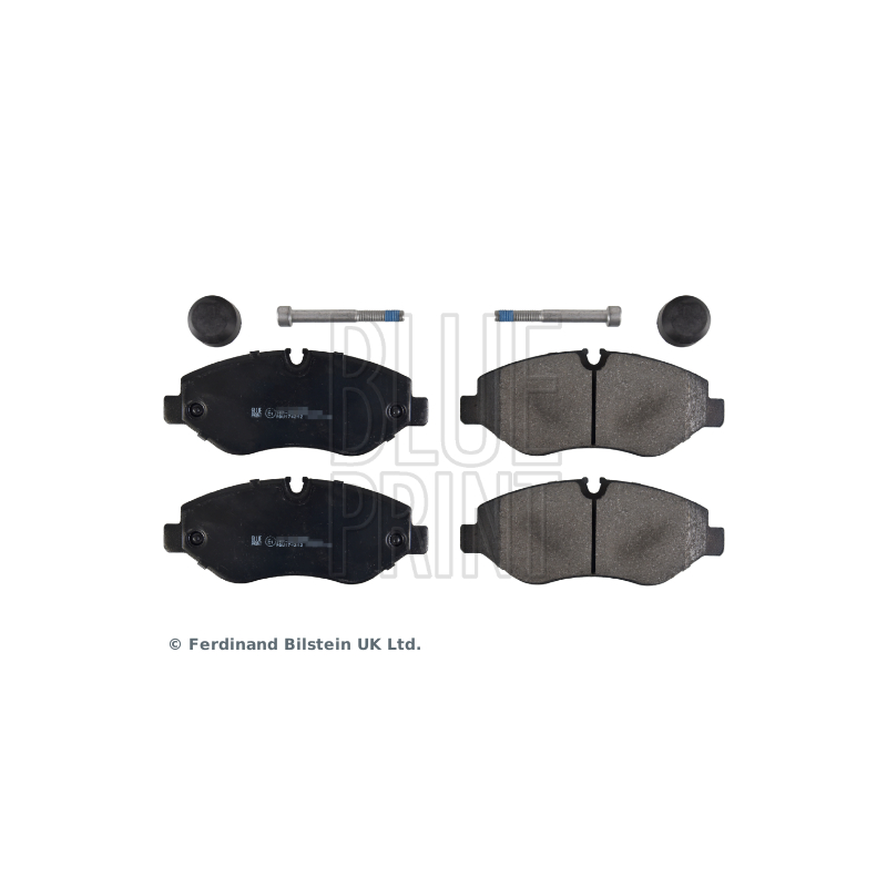 Pastiglie freno asse anteriore - BLUE PRINT